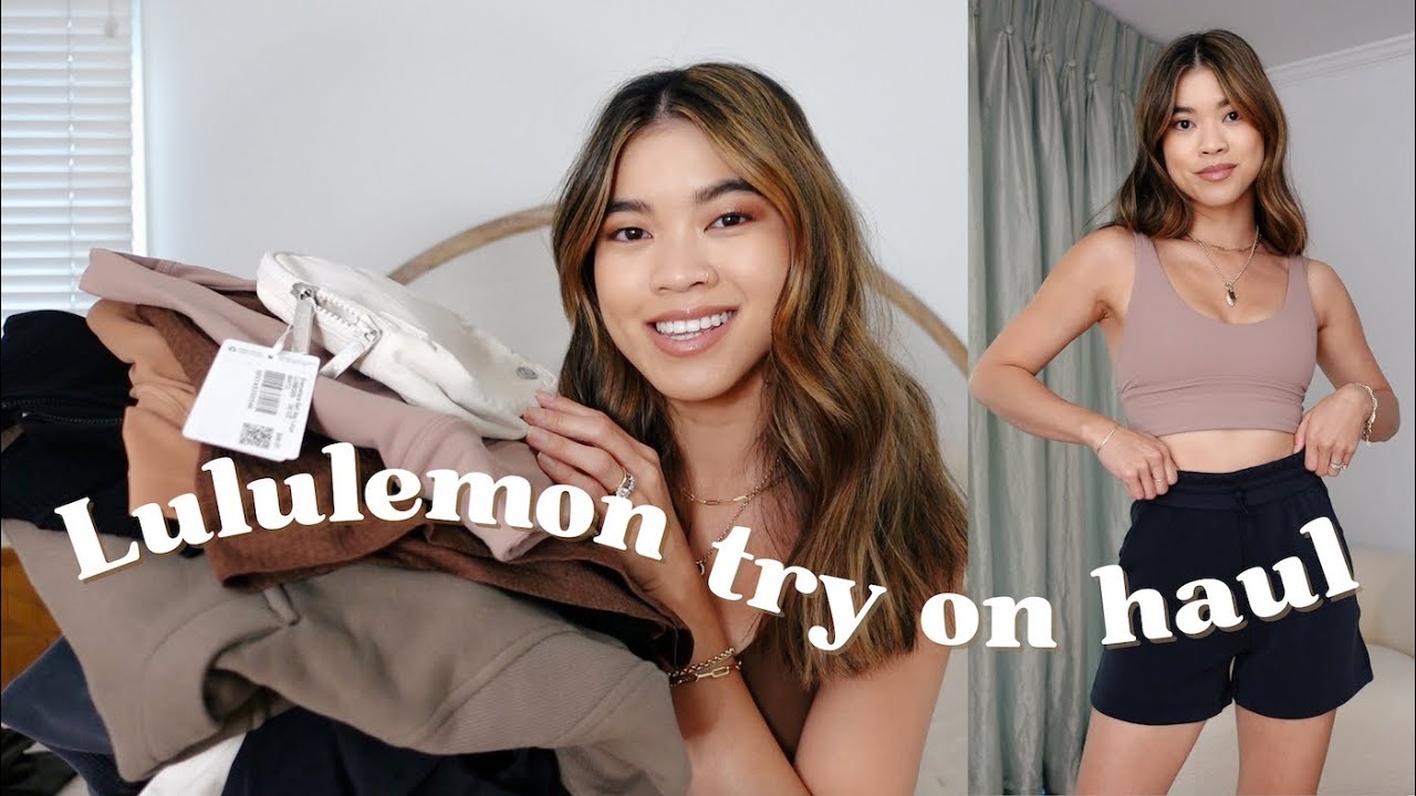 HUGE Lululemon Spring Try On Haul! 11 NEW Spring Pieces - trying