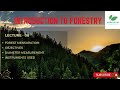 Forest mensuration - Objective, diameter|Lecture _06 | Introduction to Forestry | B.Sc Ag 1st sem