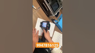 WORLDS MOST AFFORDABLE  TOUCH SCREEN BATCH CODING MACHINE / LOW COST MRP PRINTER / HAND HELD PRINTER