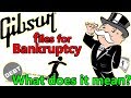 GIBSON Bankruptcy. What does it really mean for Gibson Guitars?