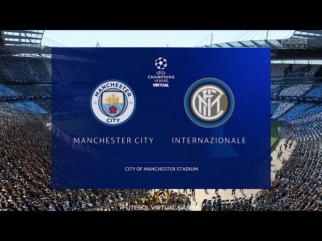 Champions League Virtual 20-21: Manchester City x Inter-ITA