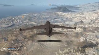 Call of duty warzone killing someone while skydiving