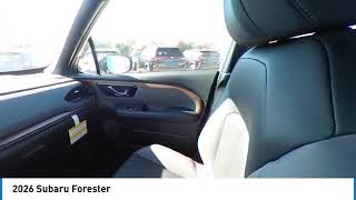 2026 Subaru Forester near me Houston Katy Sugar Land Cypress The Woodlands Pearland TX T30523