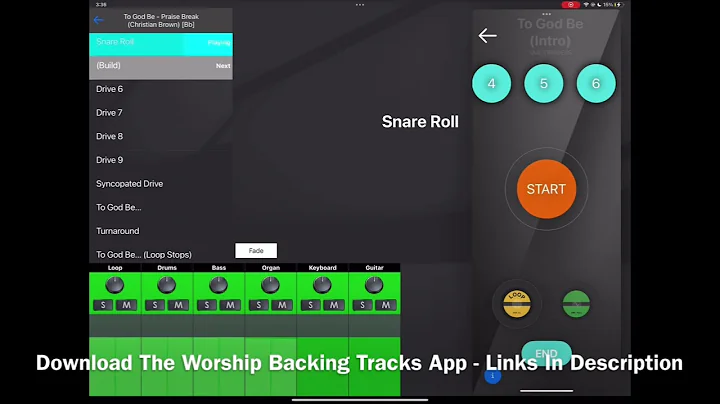 To God Be - Praise Break (Christian Brown) Triggers and Worship Backing Tracks App Previews