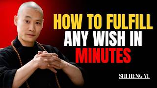 How to Fulfill Any Desire in 3 Minutes | Shaolin Wisdom Talks