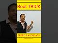 Square Root Trick / Root Shortcut | Vargmul kaise nikale | #shorts #squareroot