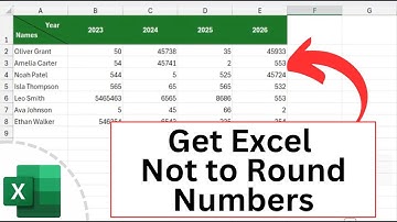 Hoe u ervoor kunt zorgen dat Excel geen getallen afrondt | Verwijder de afsluitende nullen na dec...