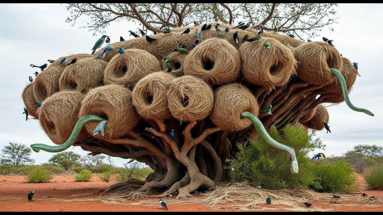 اكثر اعشاش الطيور غرابة في العالم تؤكد وجود الله