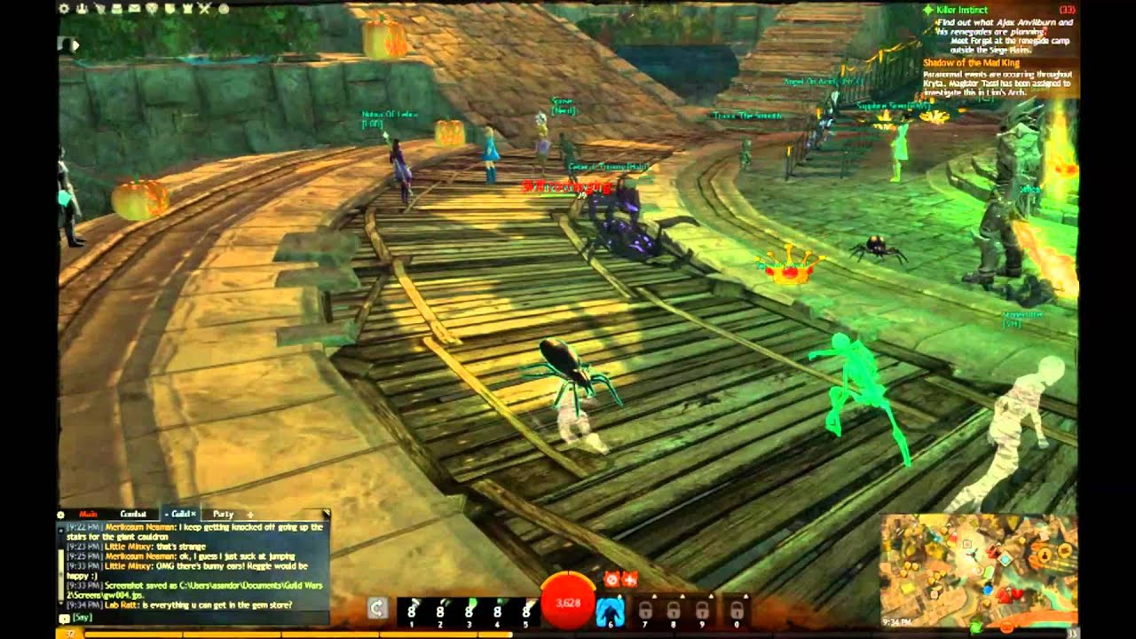 Guild Wars 2 Halloween Sample Video YouTube