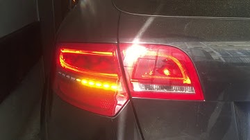 Audi A3 8P dynamic turn