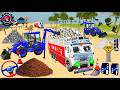 Live Gta 5 truck Stuck In Sea tractor and Thar Dj Rescue The Truck DJ From #gaming #dumper