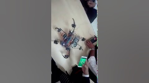 Fabrication and control of hexapod crawler robot