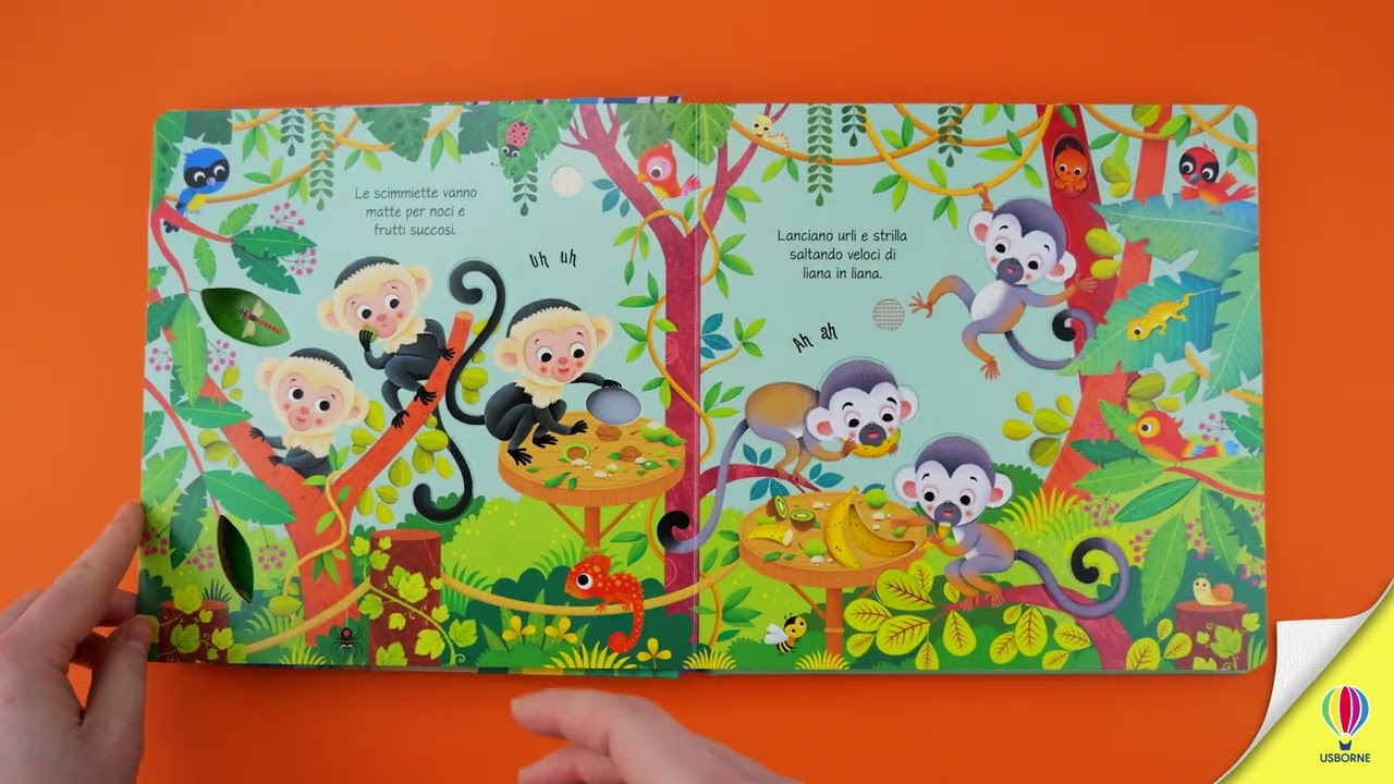 Libri tattili sonori - Lo zoo