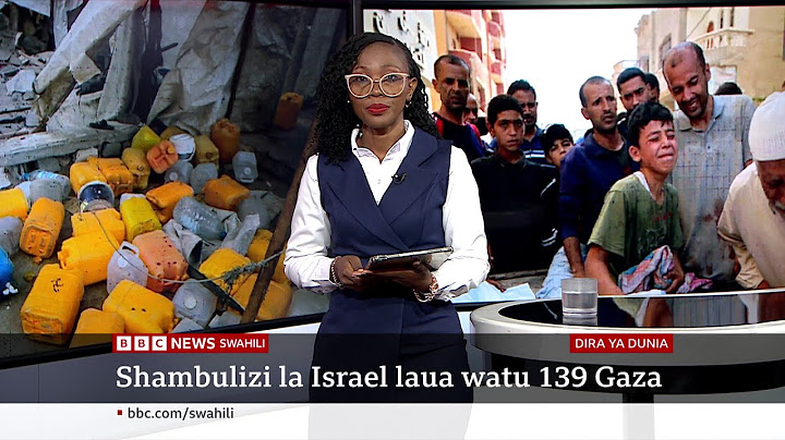 Israel yazidi kuishambulia Gaza. Katika Dira ya Dunia TV