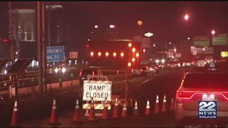 Phase 2 of the I-91 reconstruction project in Springfield