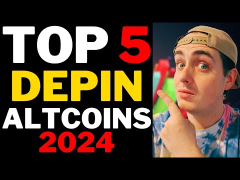 Top 5 DePIN Altcoins 2024 - Best DePIN Crypto Projects To Buy - Next Big Crypto Trend 2024
