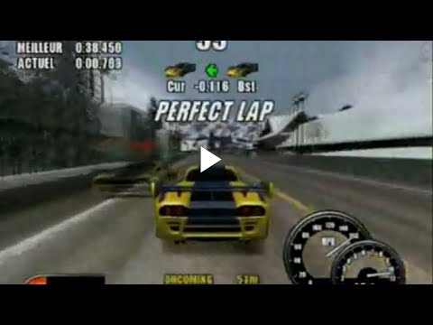 Burnout 2 - Time Attack - Crystal Summit Peak (Forward) - 0'38"450