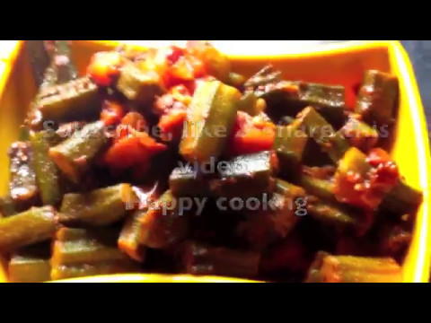 Fatafat Ajwaini Bhindi (Cooking time: 10 minutes) | Indian Mom