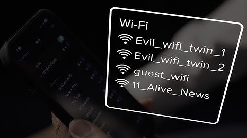 Public Wi-Fi could be a hacker
