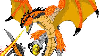 Dragon Pixel Art Timelapse