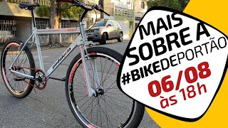 LIVE #44 - Conheça mais detalhes sobre a bike de portão. Pedaleria
