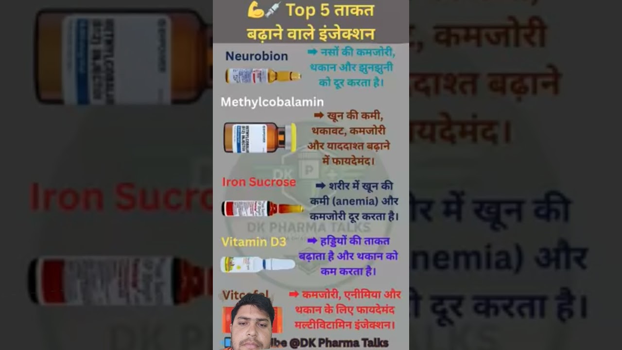 most important multivitamin injection and uses # tak viral and short video