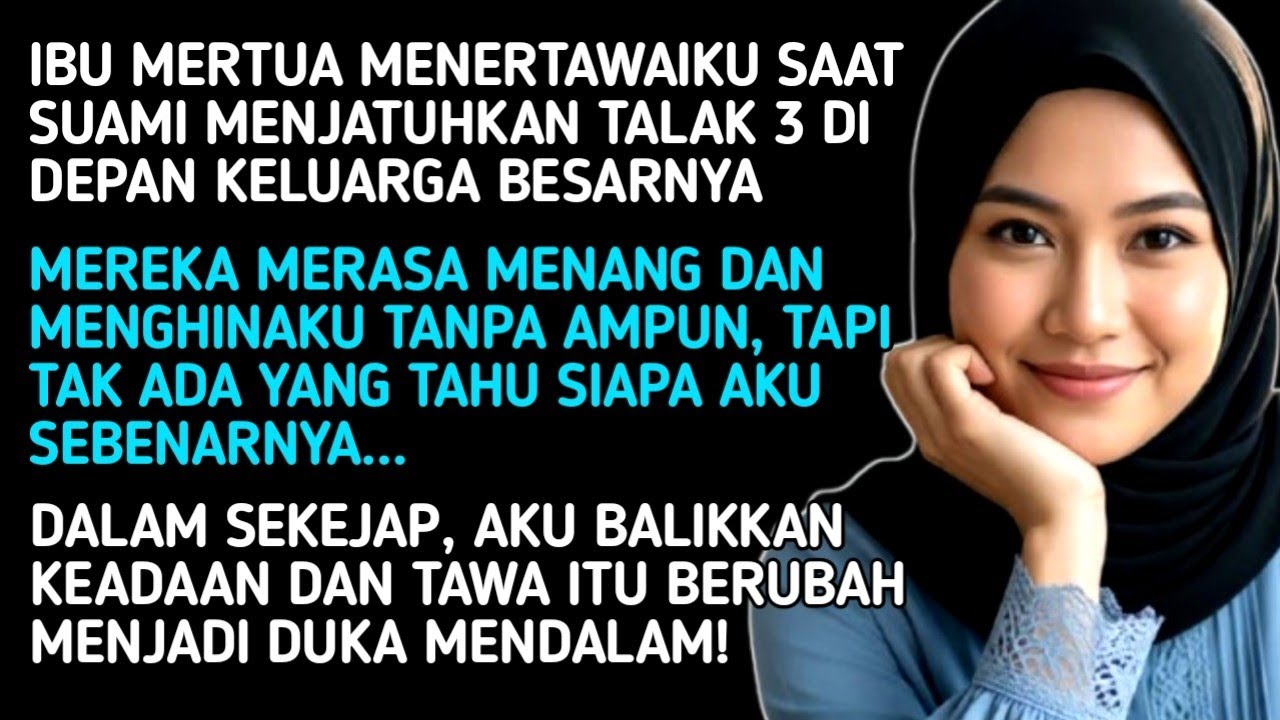 IBU MERTUA TERTAWA SAAT AKU DITALAK—BALASANKU MEMBUAT TAWANYA BERUBAH JADI PENYESALAN!