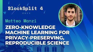 Zero-Knowledge Machine Learning for privacy-preserving, reproducible science - Matteo Manzi