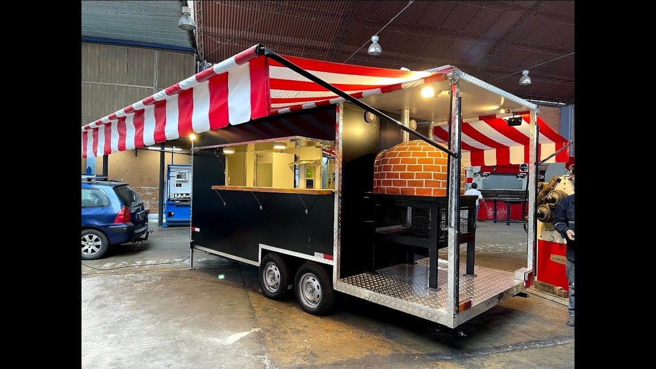 PioTrek Remolques review del Food Trailer modelo PIOTREK PROFESSIONAL 5020 DE PIZZERO