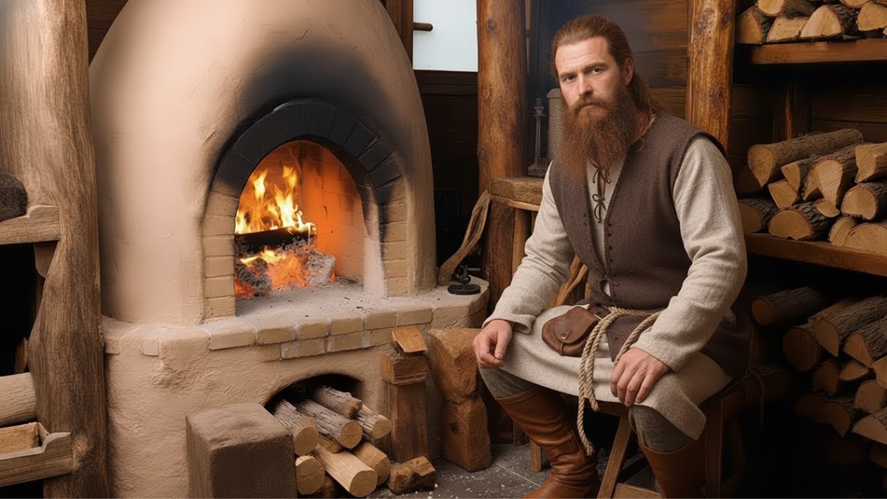 24 Stunden Wärme mit nur 1x Anfeuern: Das Geheimnis mittelalterlicher Lehmöfen