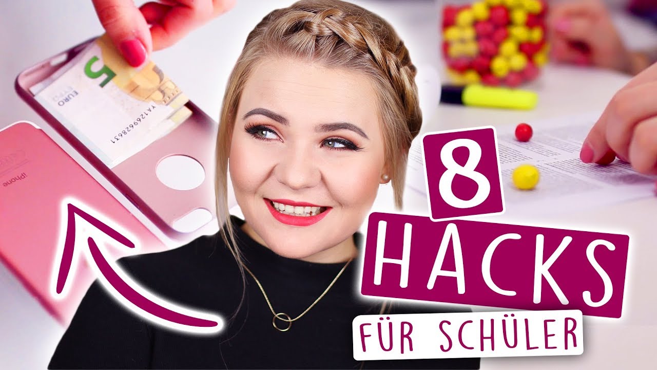 8 HACKS, die JEDER SCHÜLER & STUDENT kennen sollte! 🤓 (Motivation, Organisation & Alltag!)