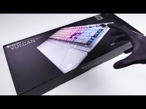 Roccat Vulcan 122 AIMO Unboxing, review and insights (in artic white) 