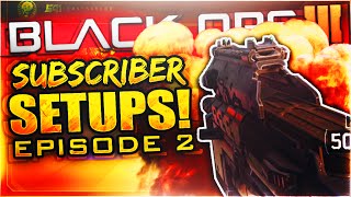 MOST INSANE COMEBACK EVER?! "Subscriber Setups" Beast WEEVIL Class Setup! (BO3 Multiplayer Live)