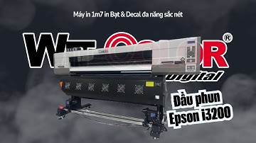 Máy in phun khổ lớn khổ 1m7 Wit-Color đầu phun Epson I3200 | MayInQuangCao.com | 0937 569 868