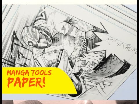 Manga-Tools:-Comic-Book-Paper