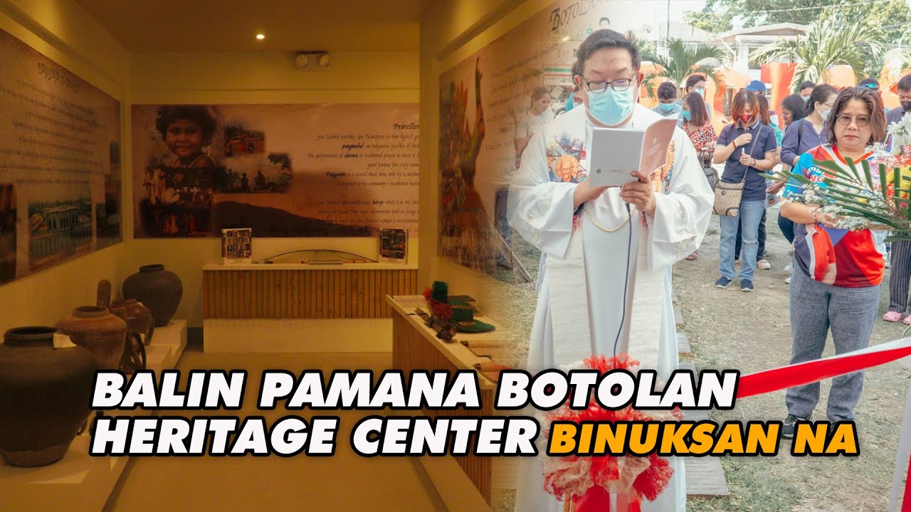 Balin Pamana Botolan Heritage Center binuksan na sa publiko - YouTube