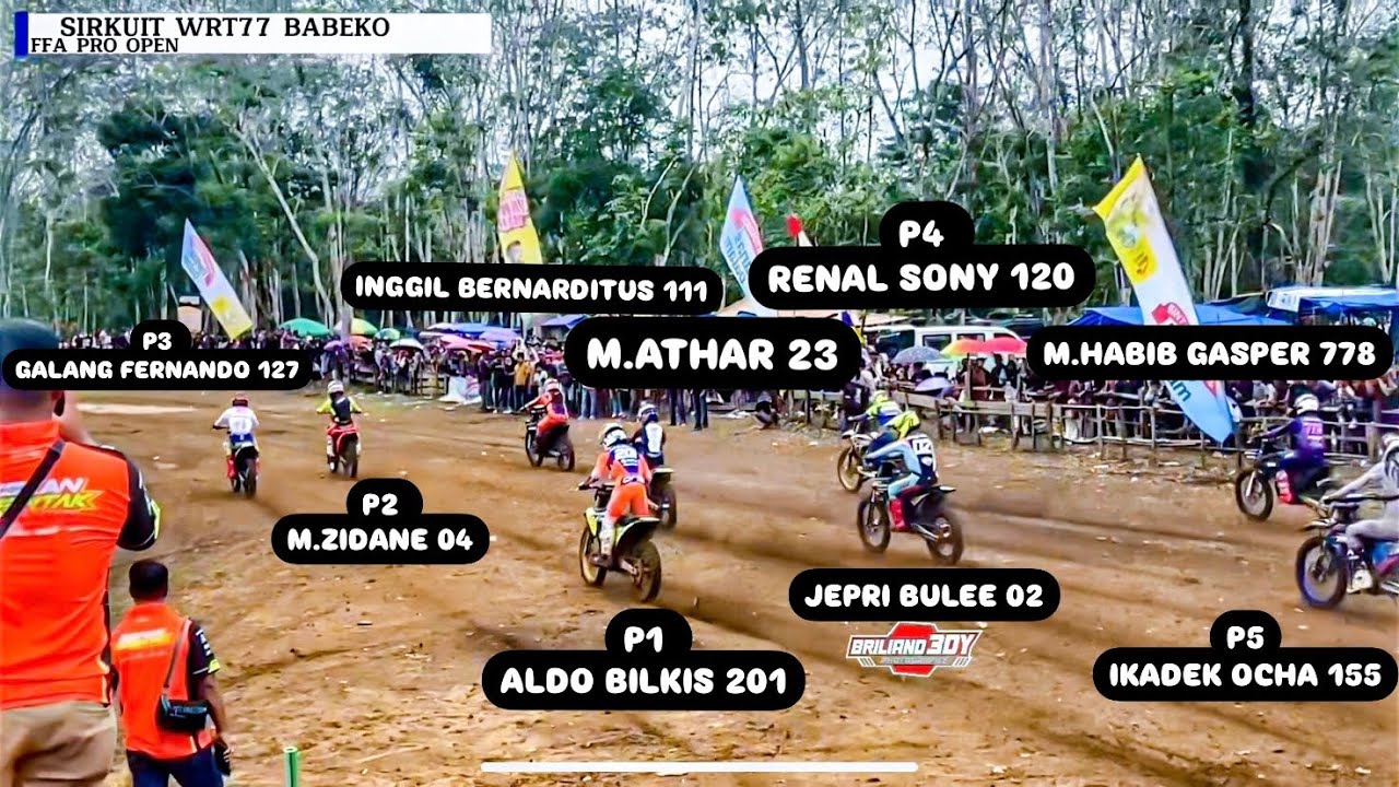 FULL RACE | FFA OPEN PRO M.ATHAR-M.ZIDANE-ALDO BILKIS | GTX BABEKO JAMBI