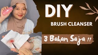 Membuat pembersih kuas makeup instan langsung kering | DIY Brush Makeup Cleanser