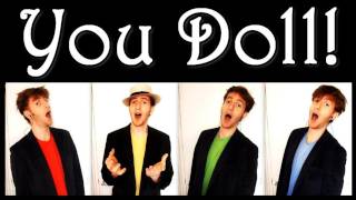 You Beautiful Doll - A CAPPELLA barbershop quartet multitrack one man ttbb - Trudbol (Julien Neel)
