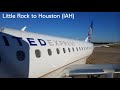 TRIP REPORT | United Express | Embraer E170 | Littlle Rock to Houston | Economy
