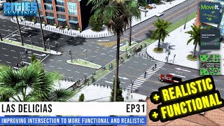 Famous Improving intersection to more FUNCTIONAL + REALISTIC | Las Delicias EP31 | Cities Skylines Profile