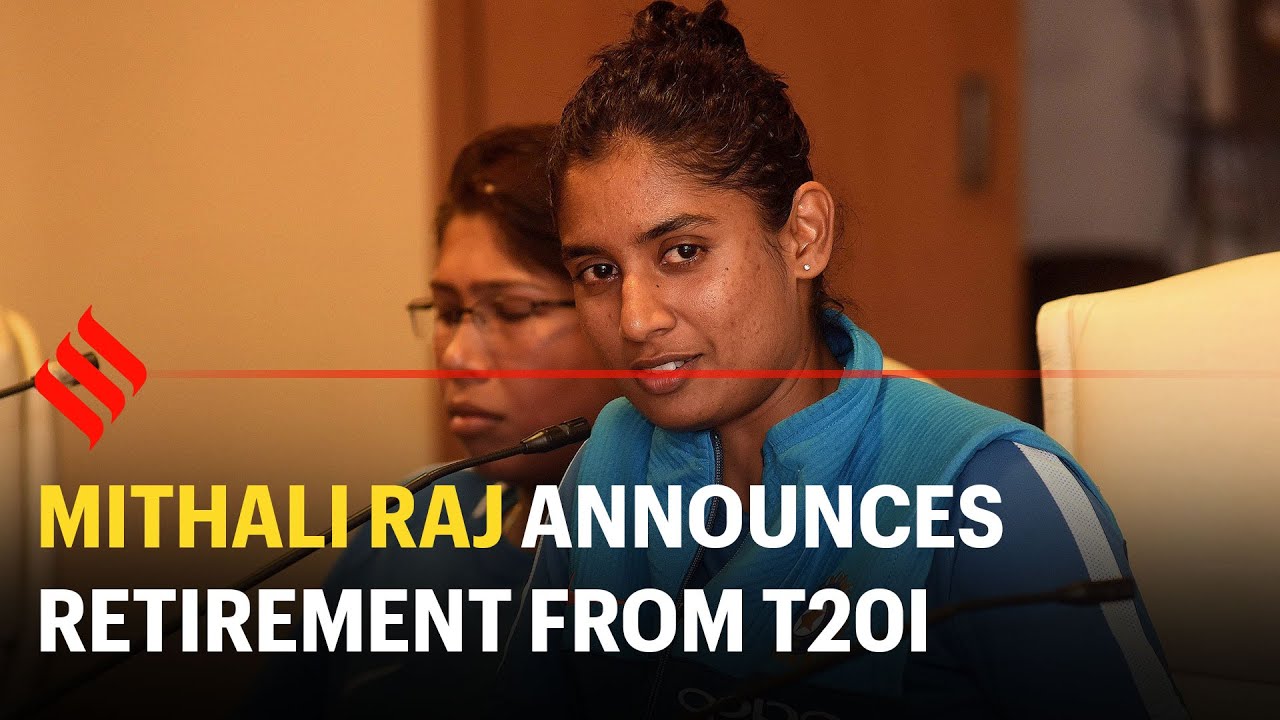 Mithali Raj announces retirement from T20 cricket - YouTube
