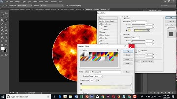 How to put anything on fire in Adobe Photoshop | Give burning effect | SUN with Burning effect photo