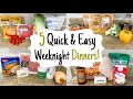 5 FRESH & FLAVORFUL Home-Cooked Meals MADE EASY| What's For Dinner? | Julia Pacheco