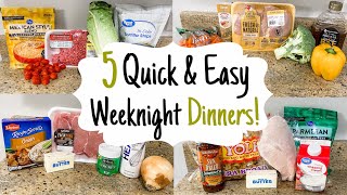 5 TASTY Home-Cooked Meals MADE EASY | What's For Dinner? | Julia Pacheco