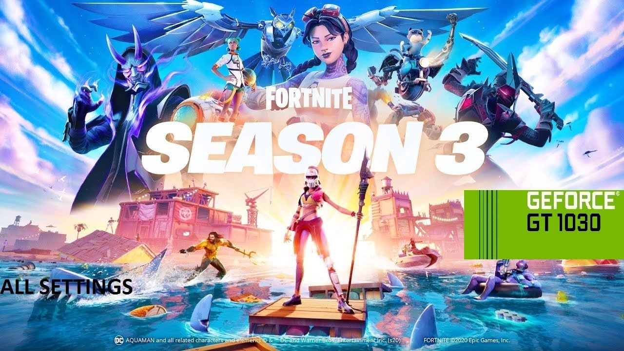 Fortnite Chapter 2 Season 3 All Setting At Gt 1030 Frither Frast YouTube