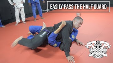 Using the NEAR SIDE underhook to pass the HALF GUARD (Gi) - Professor Steven Williams