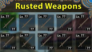 Hyrule Warriors: Age of Calamity | Rusted Weapon Guide, Identifying 12 Rusted Weapons w\/ Octo-Polish