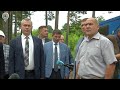 Губернатор Андрей Травников оценил ход строительства новой станции очистки воды в Тогучинском районе