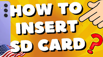 How To Insert SIM and SD Card In Samsung Galaxy A54 5G, A53, A52s, A55